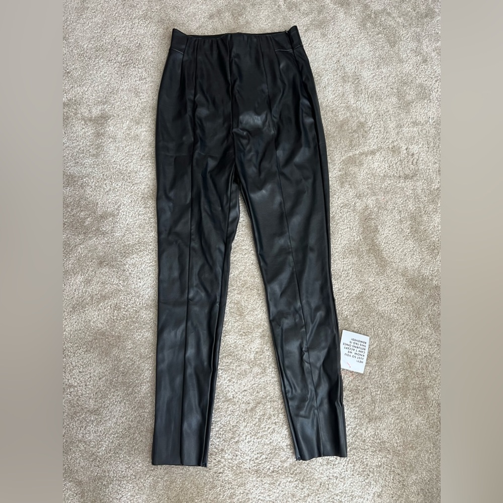 ASOS petite pleather pants NWT never worn